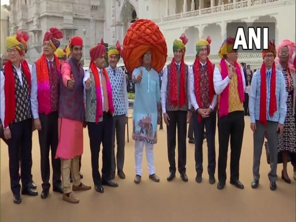 World News | 'Cultural Diplomacy' Seen as G20 Countries Delegates Experience Vibrant Rajasthani Tradition - Vimarsana News