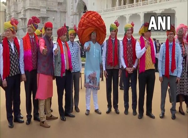 World News | 'Cultural Diplomacy' Seen as G20 Countries Delegates Experience Vibrant Rajasthani Tradition