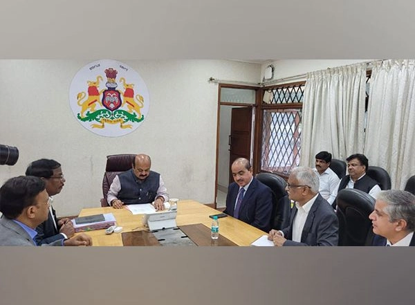 India News | Aero India 2023: Officials Meet Karnataka CM, Visit Air Force Station