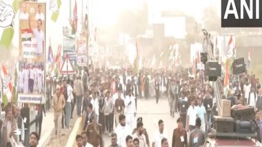 India News | Congress' Bharat Jodo Yatra Resumes from Khel Sankul in Rajasthan's Jhalawar