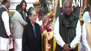 India News | Congress MPs Pay Tribute to Dr BR Ambedkar on His 66th Death Anniversary