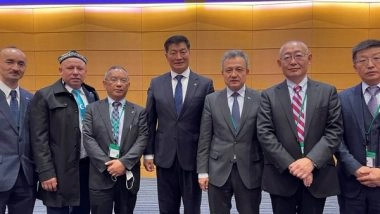 World News | Tibetan Leader Sangay Highlights China's Rights Abuses During Launch of Japanese Parliament Group