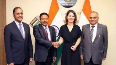 India News | German FM Visits EC HQ in Delhi, Appreciates Polls Machinery