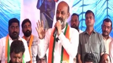 India News | Telangana BJP Chief Accuses KTR of Consuming Drugs, Challenges Him to Take Blood Test