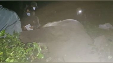 India News | Wild Elephant Found Dead at Tea Estate in Assam's Sonitpur