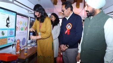 Business News | Chandigarh University Launches Mobile Science Bus; Aims to Cover 100 Per Cent Schools in Chandigarh