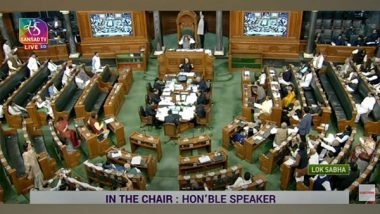 India News | Parliament Winter Session: Lok Sabha Adjourned Till 2 Pm