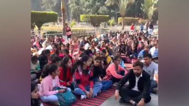 Haryana: Students Stage Protest at Kurukshetra University Against Fees Hike