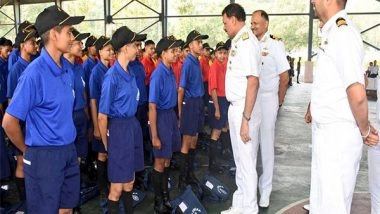 India News | Indian Navy's Chief of Personnel Interacts with First Batch of Agniveers
