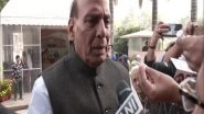 India News | There is Pro-incumbency in Gujarat: Rajnath Singh on BJP Leading in State Assembly Polls