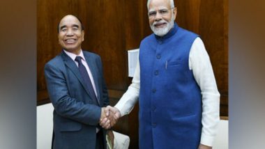 India News | Mizoram CM Zoramthanga Meets PM Modi