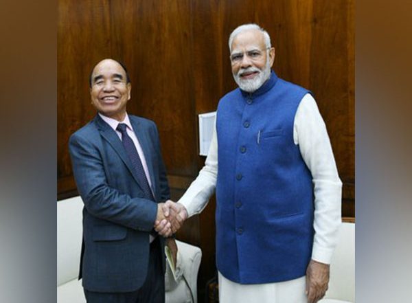 India News | Mizoram CM Zoramthanga Meets PM Modi
