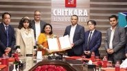 Business News | Chitkara University Signs MoU with NEC Corporation India to Transform Learning in the Field of AI/ML