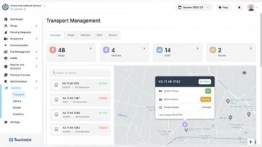 Business News | Teachmint Introduces Transport Management with Real-time GPS Tracking to Ensure a Safe Commute for Students