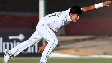Sports News | Pakistan Face Injury Scare as Naseem Shah Doubtful Ahead of Multan Test
