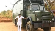 India News | Transport Official Objects to JSP Leader Pawan Kalyan's Olive Green Vehicle for Campaigning