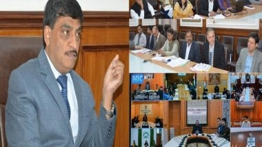 India News | Chief Secretary Reviews Progress on Aadhaar Penetration Across J-K