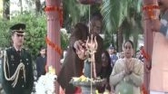 India News | President Murmu Performs Rudrabhishek at Uttarakhand Raj Bhavan Temple