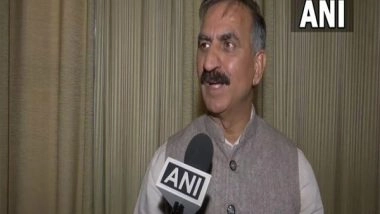 India News | Whoever High Command Wants Will Be the CM, Says Congress Leader SS Sukhu
