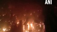 India News | Assam: Several Houses Gutted in Massive Fire in Guwahati
