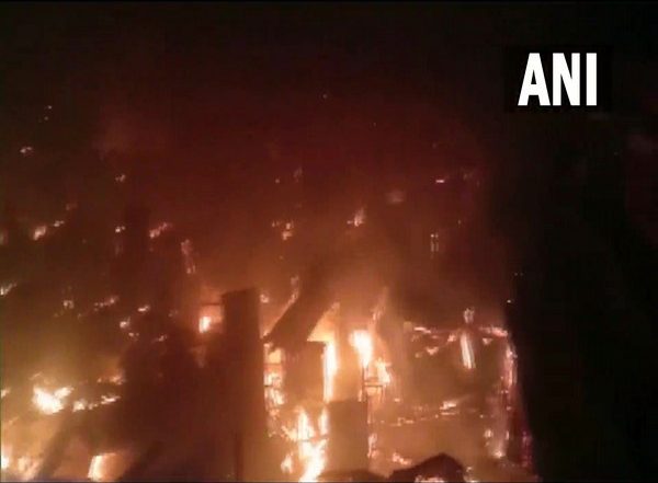 India News | Assam: Several Houses Gutted in Massive Fire in Guwahati