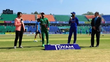 Sports News | Bangladesh Vs India, 3rd ODI: Hosts Win Toss, Put Visitors to Bat First