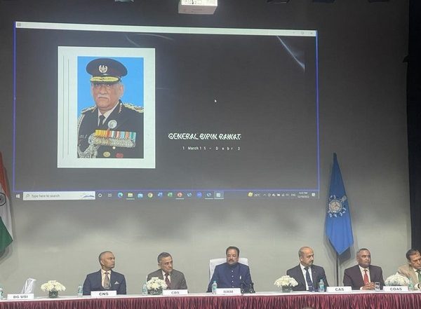 India News | MoS Defence Ajay Bhatt Pays Homage to CDS General Bipin Rawat