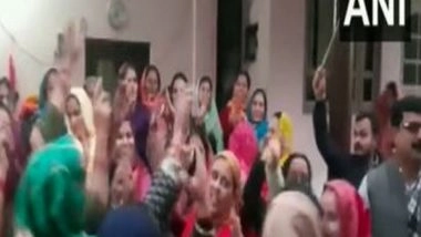 India News | Celebrations Start at Sukhinder Sukhu's Native Place Nadaun After He is Named HP CM