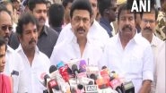 India News | MK Stalin Visits Cyclone-affected Areas, Appreciates Govt Efforts in Disaster Management
