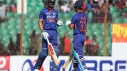 Sports News | Virat, Ishan Cost Us the Game with Their Batting: Bangladesh Skipper Litton Das After Loss to India