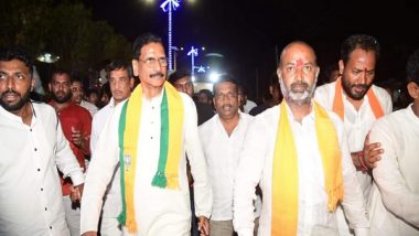 Telangana BJP Chief Bandi Sanjay Slams KCR; Says BRS Slogan Is ‘Ab Ki Bar Abkari Sarkar’, Calls His Son ‘Twitter Tillu’