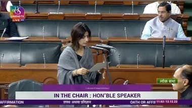 India News | Dimple Yadav Takes Oath as Lok Saba MP Today