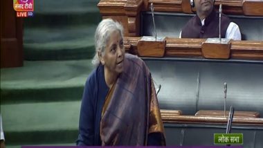 Business News | Indian Rupee Strong Against Every Currency, RBI Intervened in Markets: Sitharaman Tells Lok Sabha