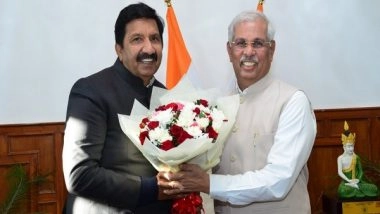 India News | Himachal Deputy CM Mukesh Agnihotri Calls on Governor Arlekar