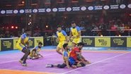 Sports News | PKL: UP Yoddhas' Playoffs Campaign to Begin with Tamil Thalaivas Challenge in Eliminator 2