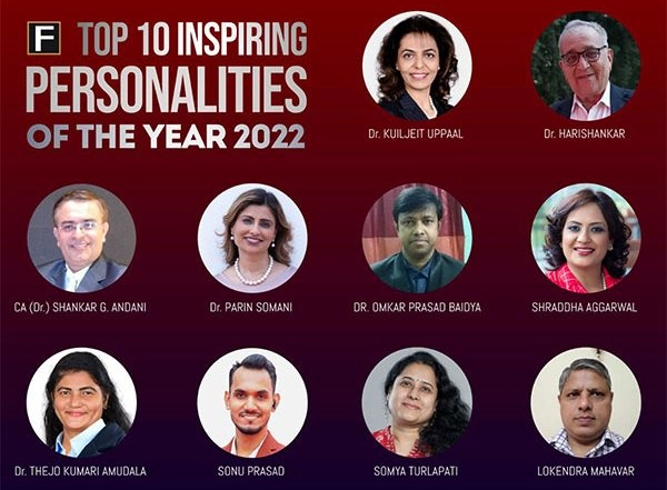 Business News | The Names of Top 10 Inspiring Personalities of the Year 2022 Declared by Fame Finders