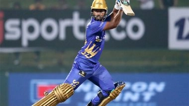 Sports News | LPL: Galle Gladiators Down Kandy Falcons by 12 Runs, Thanuka Scores Brilliant 70