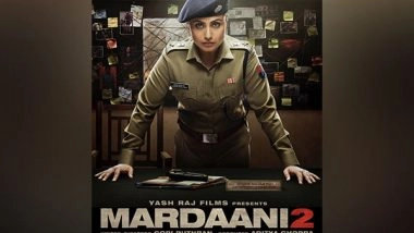 Entertainment News | Rani Mukerji, Vishal Jethwa's Action-thriller 'Mardaani 2' Turns 3