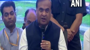 India News | Assam: CM Sarma Flags off Truck Carrying 2,000 Solar Lights Donated by Art of Living Foundation