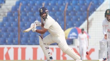 IND vs BAN 1st Test 2022 Day 1 Tea: Rishabh Pant Departs, Cheteshwar Pujara and Shreyas Iyer Stabilise Indian Innings