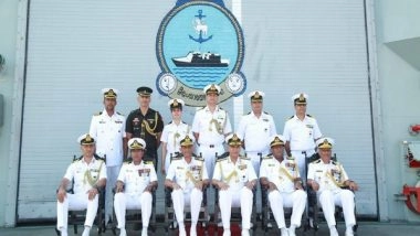 World News | CNS Admiral R Hari Kumar Visits Sri Lankan Navy Ship SLNS Sindurala, Naval Facilities at Colombo Port