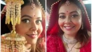 Entertainment News | Did 'Bigg Boss' Fame Devoleena Bhattacharjee Just Get Married? Photos Have Netizens Confused