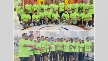 Business News | Y. R. Reddy Expressed Gratitude Towards HH Shiekh Hamdan for the Fitness Motivation at Dubai Run Event