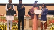 Business News | President Murmu Presents Energy Conservation Awards, Launches Portal for Public EV Charger Locator