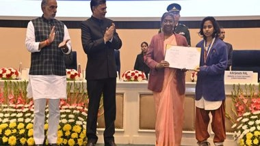 Business News | President Murmu Presents Energy Conservation Awards, Launches Portal for Public EV Charger Locator