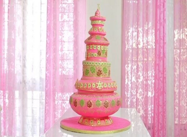 Banarasi Saree-Themed Cake! Take a Look at This Dessert by Pune Artist Where Traditional Wear Manifests in Edible Form