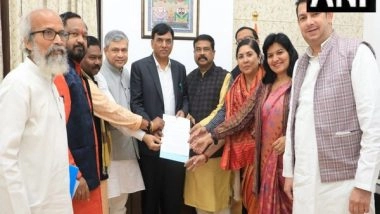 India News | BJP MPs Urge Health Minister Mansukh Mandaviya to Implement Ayushman Bharat in Odisha