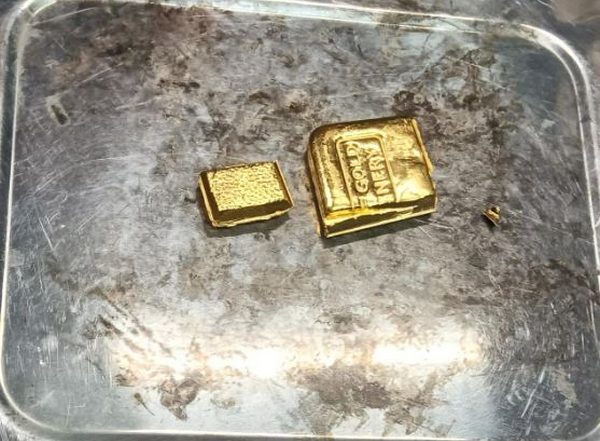 Rajasthan: Gold Worth Over Rs 14 Lakh Recovered From Passenger’s Shoe at Jaipur International Airport (See Pics)