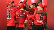 Sports News | Big Bash League: Nic Maddison Scores Explosive Fifty, Renegades Down Strikers by 22 Runs