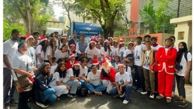 Business News | 'Reach Lives' NGO Conducts Christmas Outreach Program Promoting Positive Mental Health for Children
